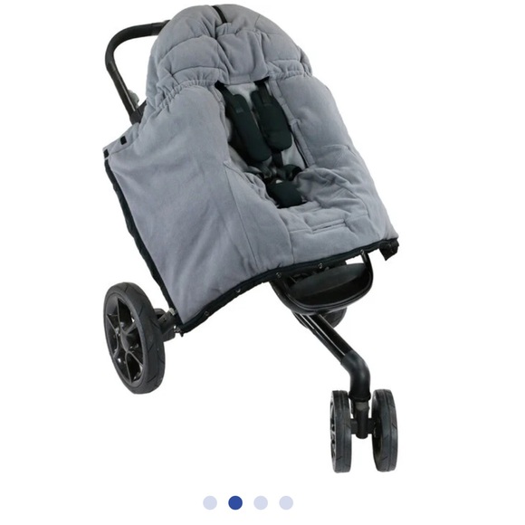 7am Enfant Blanket 212 Heather Grey like new - Picture 3 of 13